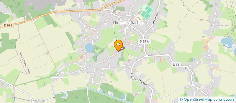 localisation de l'entreprise VAFIMMO  FLINES-LEZ-RACHES