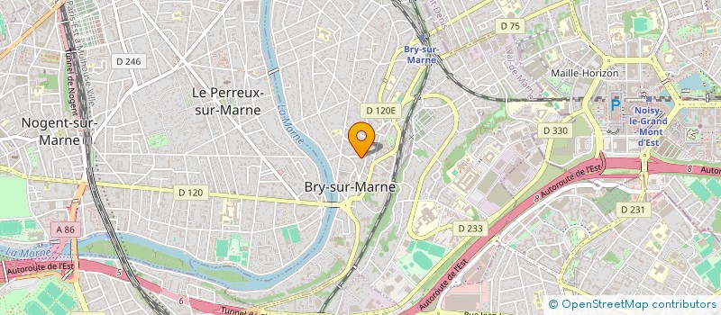localisation de l'entreprise VAG' O' BRY à BRY-SUR-MARNE