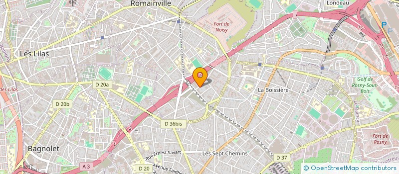localisation de l'entreprise VAG S-LINE à ROMAINVILLE