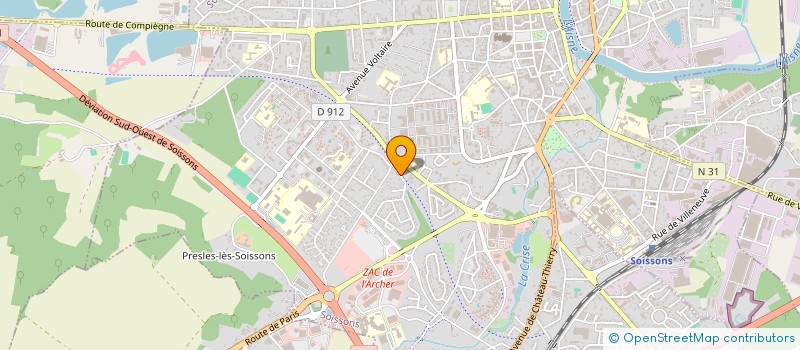 localisation de l'entreprise VAG SERVICES à BELLEU