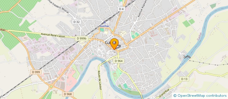 localisation de l'entreprise VAG TENNIS PDT FERREOL à GAILLAC