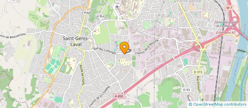 localisation de l'entreprise VAGABAG  SAINT-GENIS-LAVAL