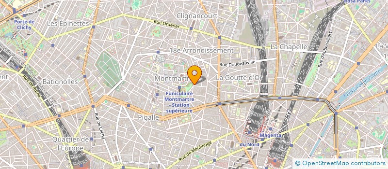 localisation de l'entreprise VAGABOND ART CLUB  PARIS