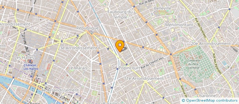 localisation de l'entreprise VAGABONDANSE  PARIS