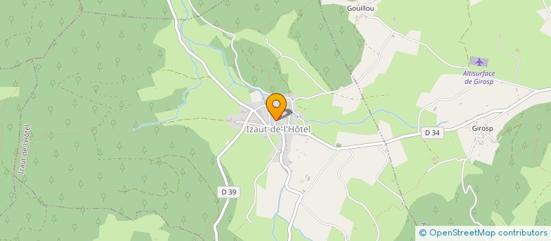 localisation de l'entreprise VAGABONDEZ LES PYRENEES  HERRAN