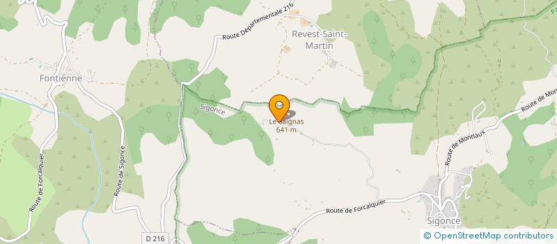 localisation de l'entreprise VAGABUNDA PRODUCTION  SIGONCE