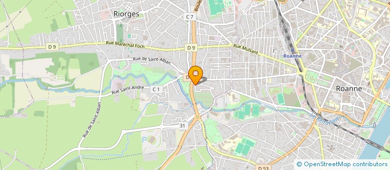 localisation de l'entreprise VAGAO à RIORGES