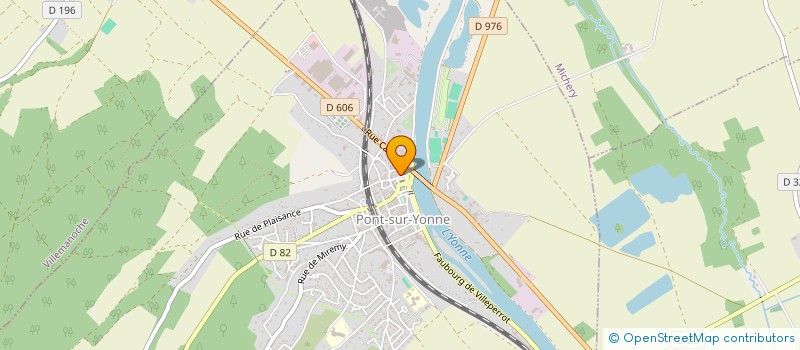 localisation de l'entreprise VAGAPONT  PONT-SUR-YONNE