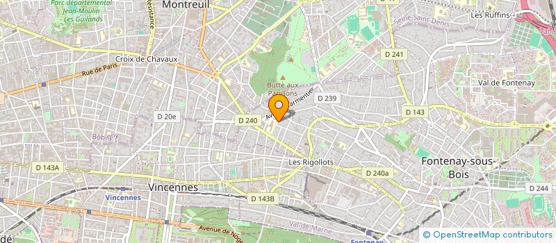localisation de l'entreprise VAGATOR PRODUCTIONS à FONTENAY-SOUS-BOIS