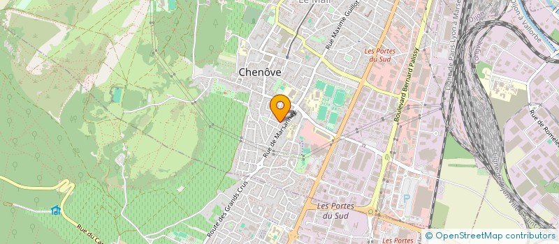 localisation de l'entreprise VAGE  CHENOVE