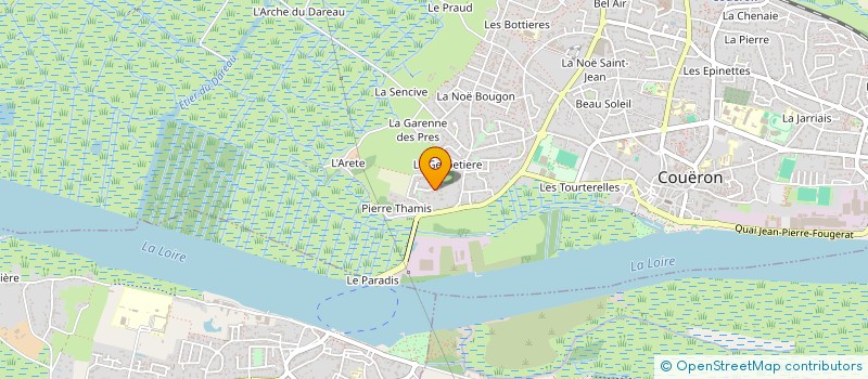 localisation de l'entreprise VAGH à COUERON
