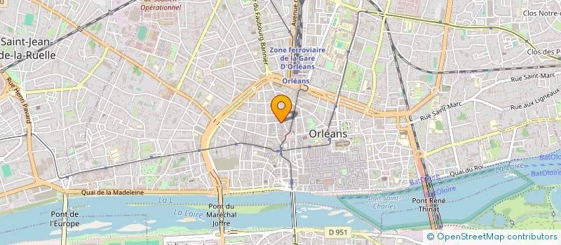 localisation de l'entreprise VAGM SARL à ORLEANS