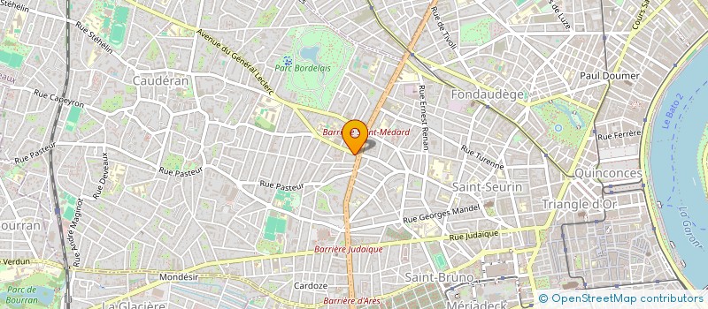 localisation de l'entreprise VAGMAR  BORDEAUX