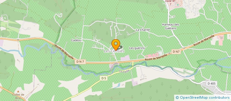 localisation de l'entreprise VAGNER à BRIGNOLES
