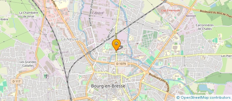 localisation de l'entreprise VAGNER BE STYLE à BOURG-EN-BRESSE