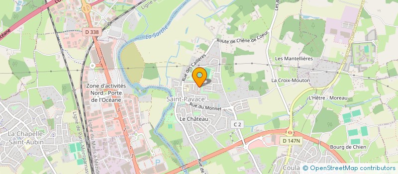 localisation de l'entreprise VAGNER CONSEIL à SAINT-PAVACE