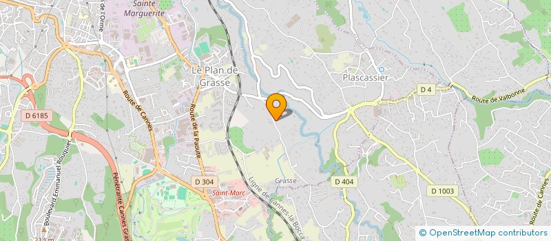 localisation de l'entreprise VAGNEUX à GRASSE