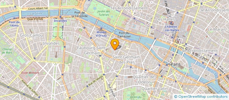 localisation de l'entreprise VAGUE 7 à PARIS