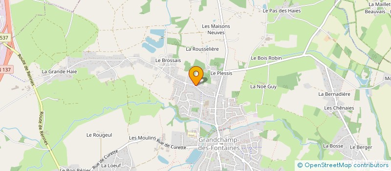 localisation de l'entreprise VAGUE A SON à GRANDCHAMP-DES-FONTAINES
