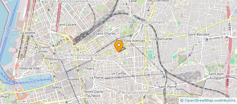 localisation de l'entreprise VAGUE AVENTURE à MARSEILLE