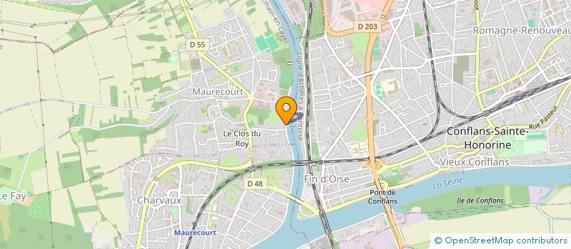 localisation de l'entreprise VAGUE D'ACIER à MAURECOURT