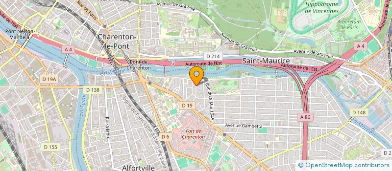 localisation de l'entreprise VAGUE DE NUIT  MAISONS-ALFORT