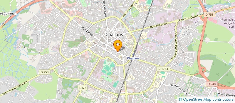 localisation de l'entreprise VAGUE DE STYLES à CHALLANS