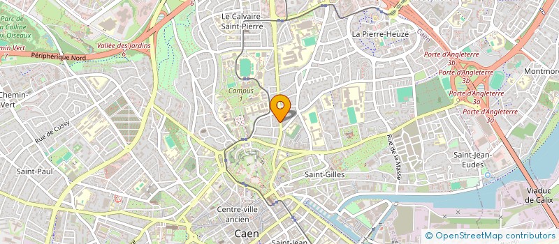 localisation de l'entreprise VAGUE-INFO à CAEN