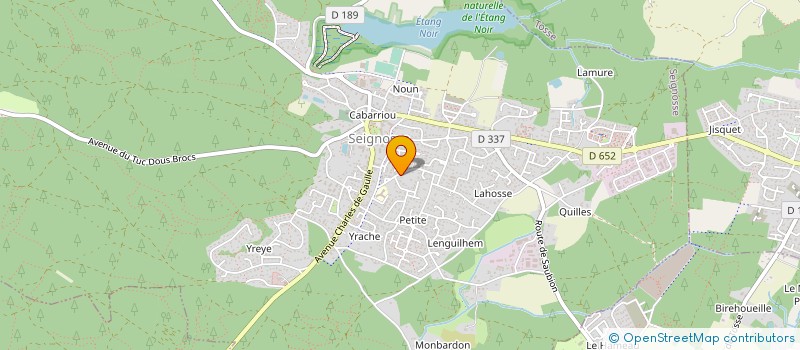 localisation de l'entreprise VAGUEDEBORD à SEIGNOSSE