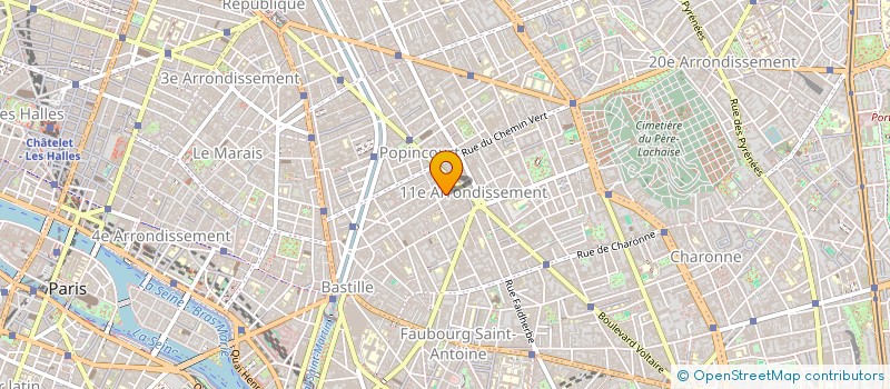 localisation de l'entreprise VAGUERY RECORDS  PARIS