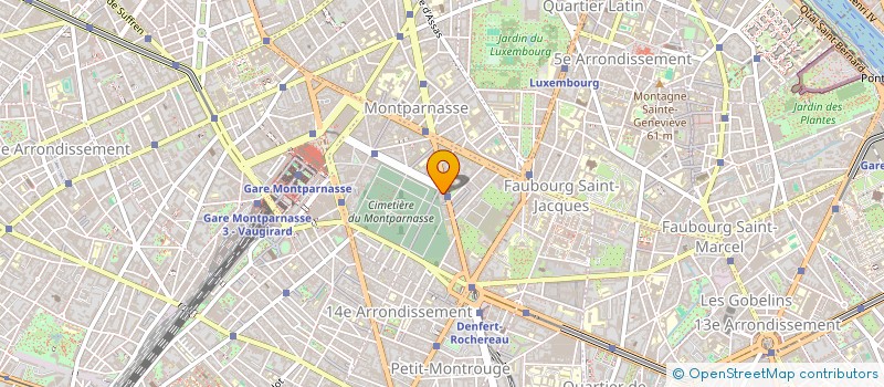 localisation de l'entreprise VAGUES à PARIS