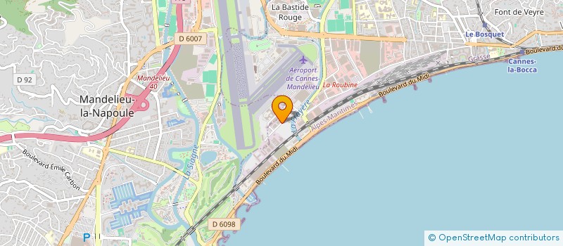 localisation de l'entreprise VAHANIAN MARINE INDUSTRIE à CANNES