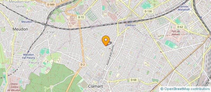 localisation de l'entreprise VAHAU EQUIPEMENT  CLAMART