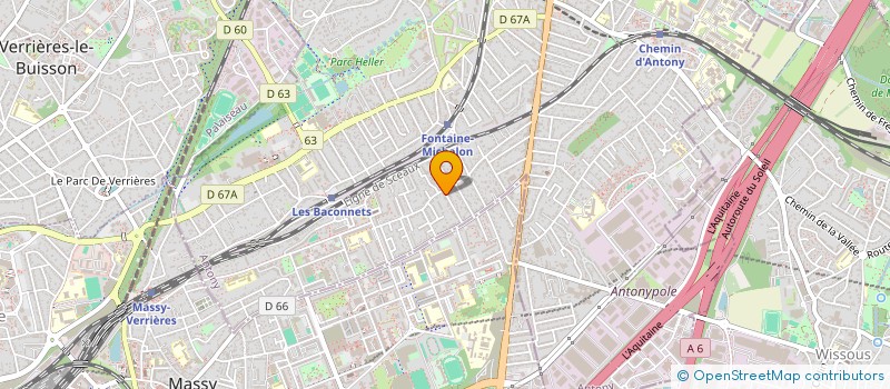 localisation de l'entreprise VAHE CONSULTING à ANTONY