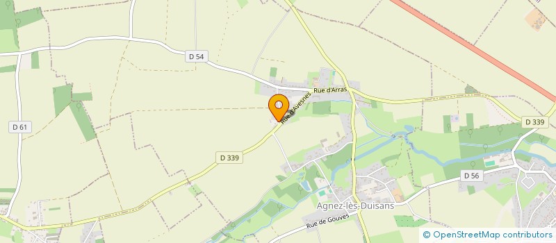localisation de l'entreprise VAHE-DESFRANCOIS à AGNEZ-LES-DUISANS