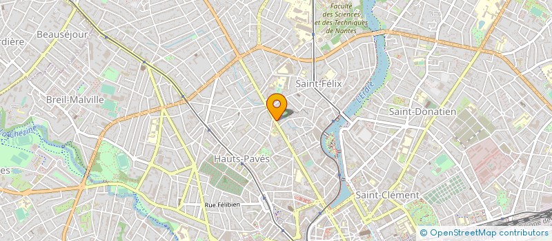 localisation de l'entreprise VAHELO à NANTES