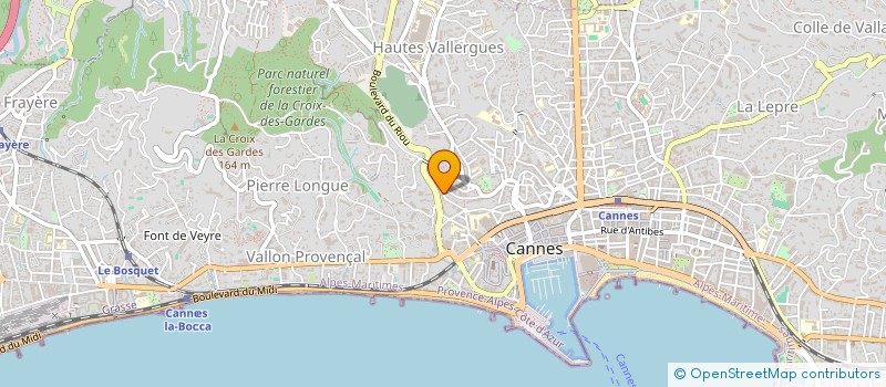 localisation de l'entreprise VAHIMITI  CANNES