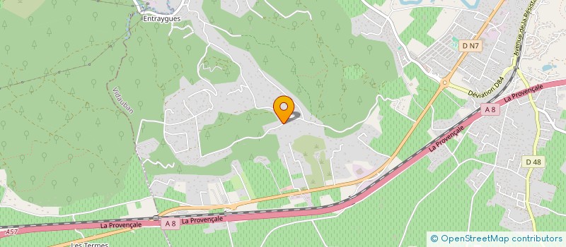 localisation de l'entreprise VAHINA  VIDAUBAN