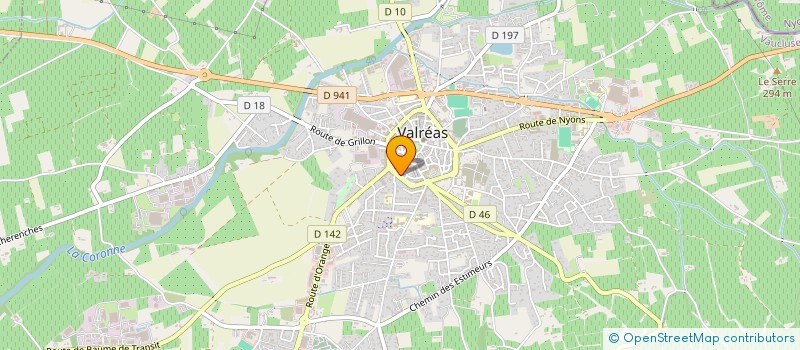localisation de l'entreprise VAI à VALREAS