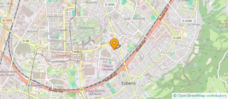 localisation de l'entreprise VAIANA INVEST  EYBENS