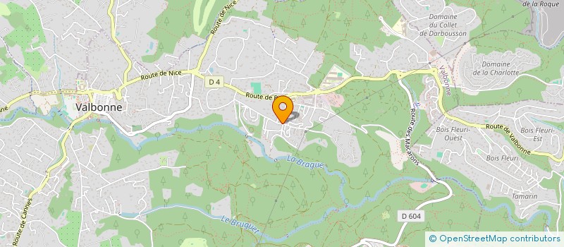 localisation de l'entreprise VAIEVEN à VALBONNE