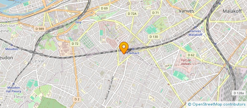 localisation de l'entreprise VAIHERE  CLAMART