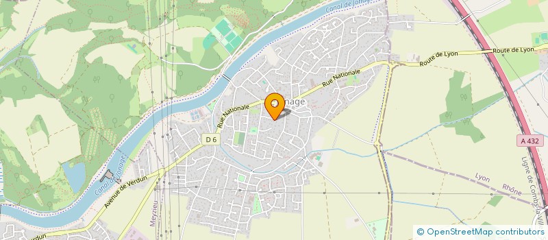 localisation de l'entreprise VAILHEM  JONAGE