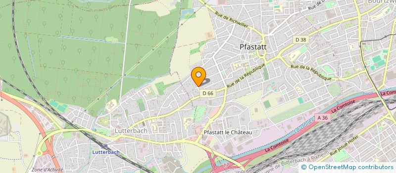 localisation de l'entreprise VAILIER à RICHWILLER