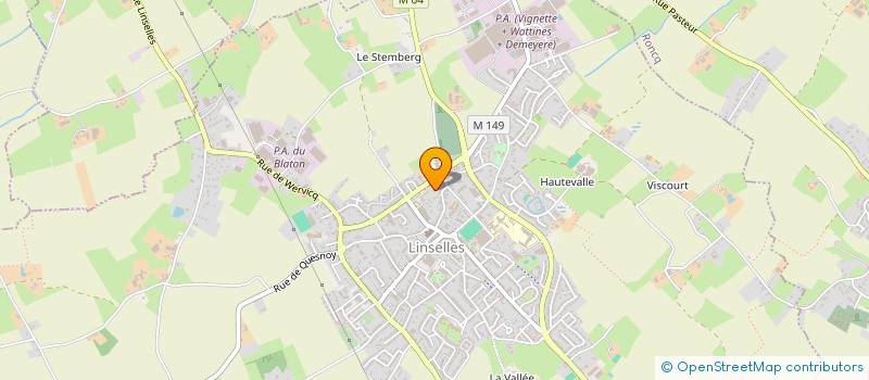 localisation de l'entreprise VAILLANT 32  LINSELLES