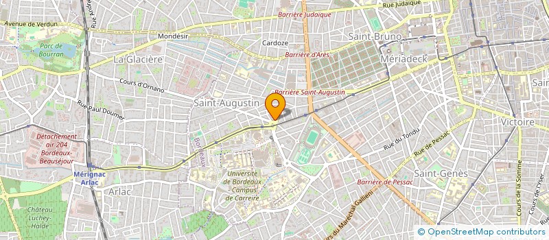 localisation de l'entreprise VAILLANT à BORDEAUX