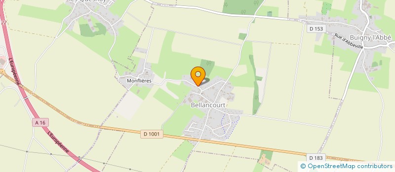 localisation de l'entreprise VAILLANT AGENCEMENT  BELLANCOURT