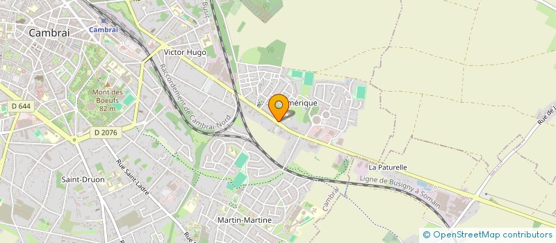 localisation de l'entreprise VAILLANT BENOIT  CAMBRAI