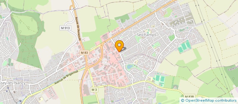 localisation de l'entreprise VAILLANT GASTRONOMIE SA à SEICHAMPS