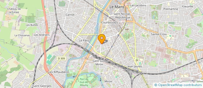 localisation de l'entreprise VAILLANT-GUIET  LE MANS